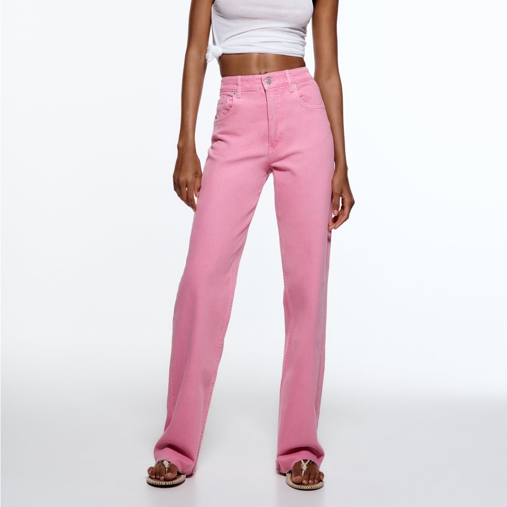 Zara TRF wide leg jeans